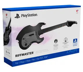 PDP Riffmaster čierno-šedá / Herná gitara / PS5 / bezdrôtová / výdrž batérie 36 h