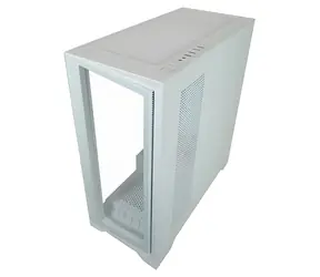 LC-Power Gaming 806W Crosswind_X biela / Skriňa / Midi Tower / ATX / Temperované sklo / RGB