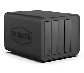 TerraMaster D4-320 čierna / Diskové pole DAS / 4-bay / USB 3.2 Gen 2 10 Gbps / Diskless