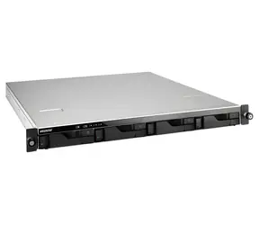 Asustor Lockerstor 4RD AS6504RD 4-Bay sivá / NAS server / Intel Atom C3538 2,1 GHz / 8GB DDR4 / 4X GbE / Rack 1U