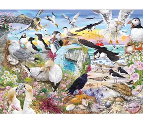 GIBSONS Puzzle RSPB: Krídla v divočine