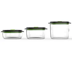 FoodSaver FFC026X / Vákuové dózy / 0,7 l, 1,2 l, 1,8 l / bez BPA