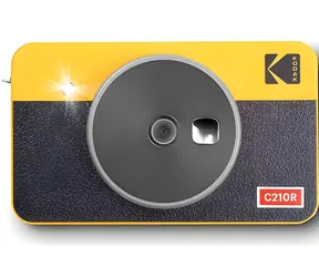 Kodak Mini Shot Combo 2 Retro žltá / Fotoaparát s okamžitou tlačou / 10,2 Mpx / CMOS / LCD displej / 4Pass tlač