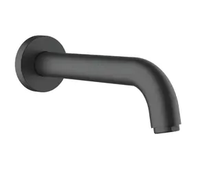 Hansgrohe Vaňová vpusť matná čierna / Vaňová vpusť / 204 mm / G 1/2