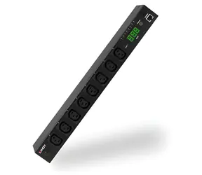 Lindy IPower Switch Classic 8 32657 čierna / PDU / 8x C13 / 19” / 20A / 3120W