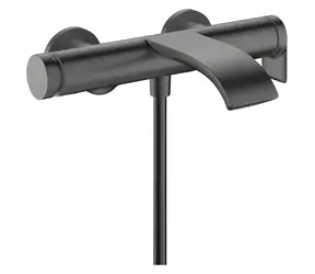 Hansgrohe Vivenis kartáčovaný čierny chróm / Vaňová batéria / Pákové ovládanie / Keramická kartuša / Select
