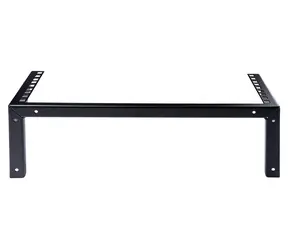 StarTech Nástenný rack 19" 3U čierny / Rack / Oceľ / Nosnosť 56,7 kg