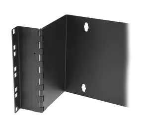 StarTech Výklopný nástenný regál 4U čierna / Nástenný regál / do 15 kg / oceľ