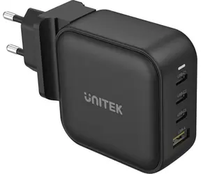 Unitek P1112ABK / Nabíjačka / 1x USB-A / 3x USB-C / 5 A