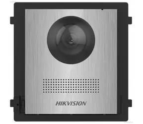 HIKVISION DS-KD8003Y-IME2/NS nerez / Modul interkomu / 1 tlačidlo / 2MP kamera / 180 ° / IP65