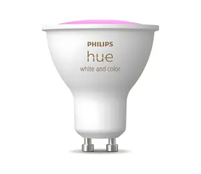 Philips Hue WCA GU10 4.2W / Múdra LED žiarovka / 400 lm / 16 mil. farieb / 2000-6500 K / stmievateľná