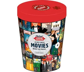Ridley's Games Puzzle Bucket List: 50 filmov, ktoré musíte vidieť / 1000 dielikov