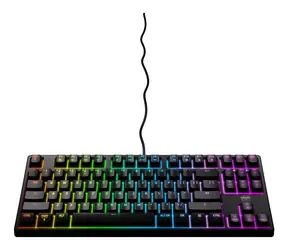 Xtrfy K4V2 TKL biela / Klávesnica / Drôtová mechanická / Cherry MX Red / Podsvietenie / PT layout