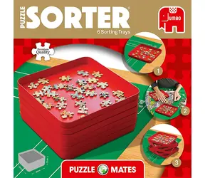 JUMBO Triedič na puzzle Puzzle Mates / Misky na triedenie dielikov / 6 ks