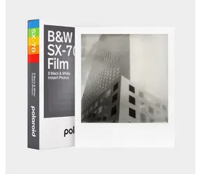 Polaroid B&W Film for SX-70 / Instantný čiernobiely film / 8 fotografií / pre fotoaparáty SX-70