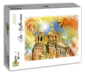 GRAFIKA Puzzle Cesta okolo sveta: Rusko / 2000 dielikov / 96 x 68 cm