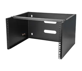 StarTech 6U nástenný regál čierna / Regál / nosnosť 20 kg / šírka 498 mm / hĺbka 350 mm