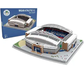 ŠTÁDIUM 3D REPLICA 3D puzzle Štadión DW - Wigan Athletic / 73 dielikov / 33,1 x 26,3 x 10 cm