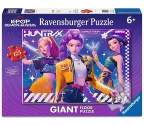 Ravensburger Obrovské podlahové puzzle K-Pop: Lovkyňa démonov / 125 dielikov / 70 x 50 cm