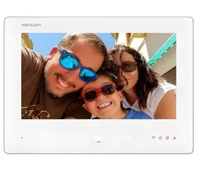 HIKVISION DS-KH7300EY biela / Vnútorný monitor / 7" dotykový / Wi-Fi / 2-žilové