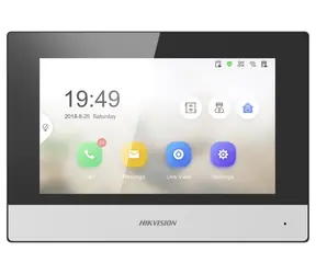HIKVISION DS-KH6320-TE1 / IP bytový monitor / 7" dotykový displej / PoE