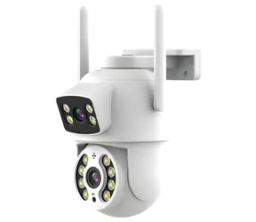 Immax NEO LITE SMART Security DOUBLE / Vonkajšia IP kamera / P/T 355 ° / 90 ° / Wi-Fi / 2× 2MP / ONVIF / TUYA