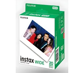 Fujifilm Instax Wide Film 20 ks / Instantný film / formát 108 x 86 mm / ISO 800