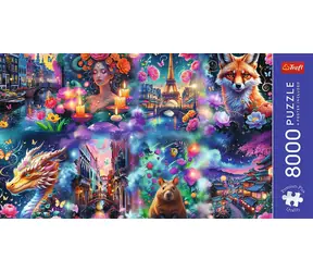 Trefl Puzzle Premium PLUS: Farebný svet