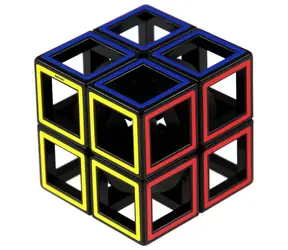 RECENT TOYS Hlavolam Hollow Two by Two / 2x2 / obtiažnosť 3/5 / 6x6x6 cm