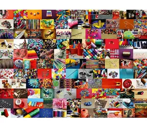 GRAFIKA Puzzle Koláž: Šitie / 3000 dielikov / 116 x 85 cm