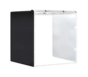 Puluz PU5083EU / Beztienový fotoateliér / 80×80×80 cm / LED 234 diód / 5500K / CRI?95
