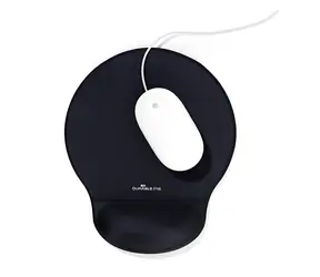 Durable Ergotop antracitová / Podložka pod myš / gélová opierka zápästia / 230 × 260 mm
