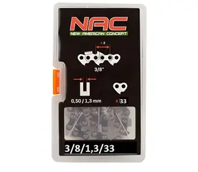 NAC 91PX033E / Pílová reťaz / 33 článkov / 3/8" / 1,3 mm / pre PHCBE90-CH