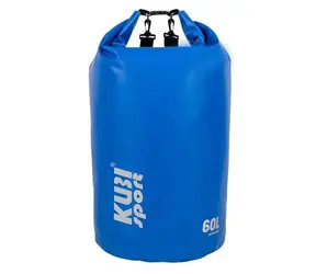 KUBIsport Lodný vak 60 l modrý / Nepremokavý vak / Objem 60 l
