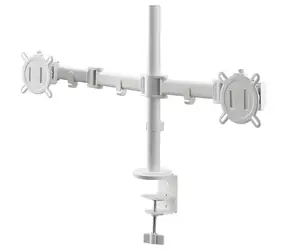 One For All DM2220 biela / Držiak pre monitor / 13-32" / nosnosť 8 kg / Pre 2 monitory