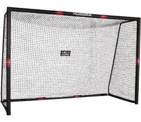 Hudora Pro Tect 300 / Futbalová bránka / 300x200x120 cm / oceľová konštrukcia / sieť s kolíkmi
