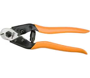 Neo Tools 01-512 / Nožnice na drôty a oceľové lanká / dĺžka 19 cm
