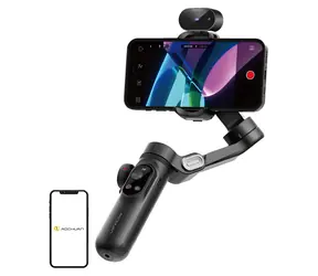 AOCHUAN SMART X Pre čierna / Stabilizátor / 3osý / AI senzor / OLED displej / Bezdrôtové nabíjanie