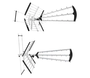 Libox LB2000 čierna / Vonkajšia TV anténa / duálna / zosilnenie 32 dB / LTE filter / 174-790 MHz