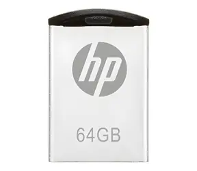 HP v222w 64GB strieborná / Flash disk / USB 2.0 / 14 MB/s čítanie / 4 MB/s zápis