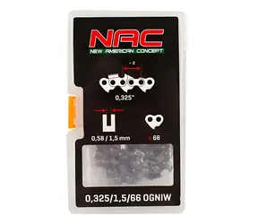 NAC Pílová reťaz pre NAX300 / Pílová reťaz / 66 čl. / rozstup 0,325” / hrúbka 1,5 mm