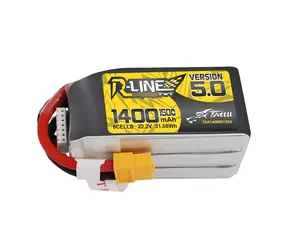 Tattu R-Line 5.0 1400mAh 22,2V 150C / Li-Po akumulátor / 6S1P / Konektor XT60