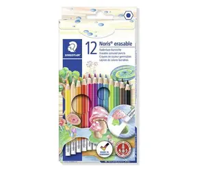 Staedtler Noris / Pastelky / vymazateľné / 24 ks / šesťhranné / PEFC drevo