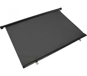 Compass Slnečná roletka 90 cm čierna / Roletka do auta / Lichobežník / Dĺžka 55,5 cm