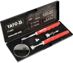 YATO Inšpekčná súprava zrkadlo a magnet