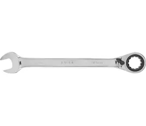 NEO Račňový očkoplochý kľúč s prepínačom 30 mm / Kľúč / Račňa / Prepínač