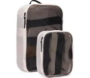 Thule Packing Cube Set TPCS204 biela / Sada cestovných organizérov / 2 ks / recyklovaný nylon