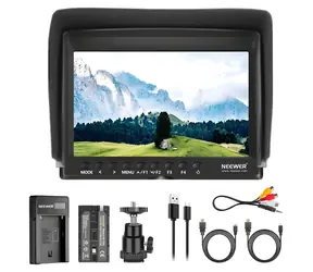 Neewer F100 / Monitor pre fotoaparát / 7" IPS / 1280x800 / HDMI / vrátane batérie NP-F550 a nabíjačky