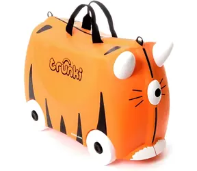 TRUNKI Jazdiaci kufrík Tipu Tigrík / Detská batožina na kolieskach