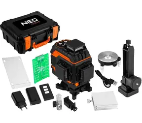 Neo Tools 3D laser 16 línií zelený